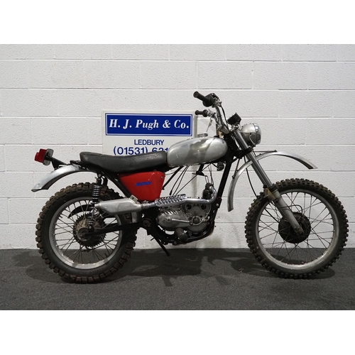 981 - Triumph 500 scrambler project.
Engine no. 5TA H10612
Rebuilt crank, rods and gearbox. Comes with a b... 