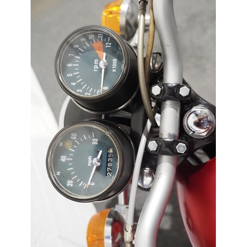 988 - Honda CB125 motorcycle, 1974, 124cc
Frame no. CB125S 1139966
Engine no. CB12SE 1139535
Engine turns ... 