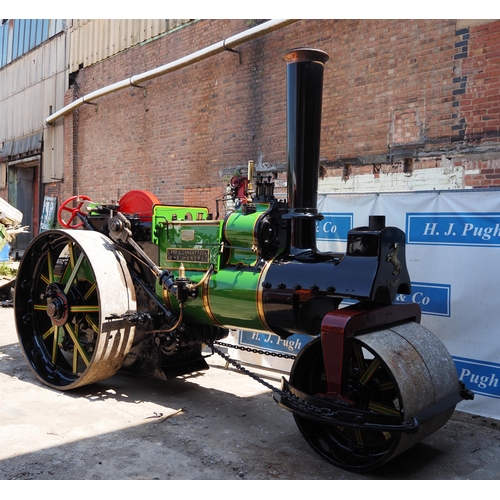 178 - 1896 Aveling & Porter R6 No. 3781 road roller AX 5645. The engine has a new boiler, firebox, smokebo... 