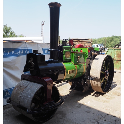 178 - 1896 Aveling & Porter R6 No. 3781 road roller AX 5645. The engine has a new boiler, firebox, smokebo... 