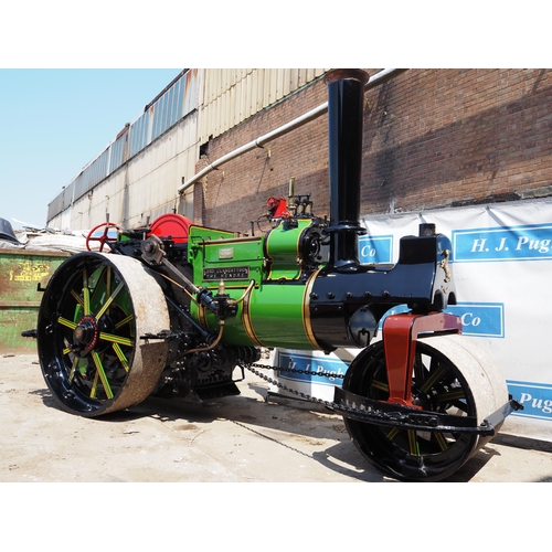 178 - 1896 Aveling & Porter R6 No. 3781 road roller AX 5645. The engine has a new boiler, firebox, smokebo... 