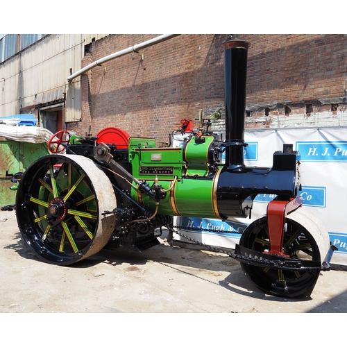 178 - 1896 Aveling & Porter R6 No. 3781 road roller AX 5645. The engine has a new boiler, firebox, smokebo... 