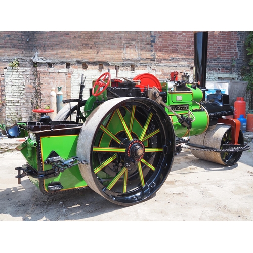 178 - 1896 Aveling & Porter R6 No. 3781 road roller AX 5645. The engine has a new boiler, firebox, smokebo... 