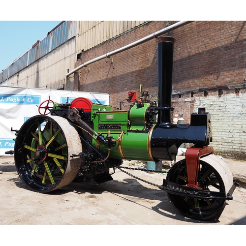 178 - 1896 Aveling & Porter R6 No. 3781 road roller AX 5645. The engine has a new boiler, firebox, smokebo... 