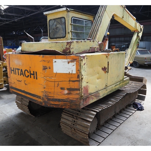 297 - Hitachi UHO 31 hydraulic excavator. No. 725-1562. 3 Buckets, new pump. Working order