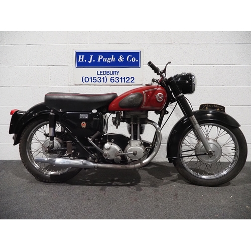 896 - Matchless GLS motorcycle, 1958, 350cc
Frame no. A60279
Engine no. 58G3LS35635
Engine turns over, has... 