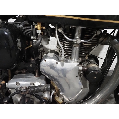 897 - Velocette Venom Cafe Racer, 1958, 500cc
Frame no. RS10838
Engine no. VM2132
Runs and rides, has been... 