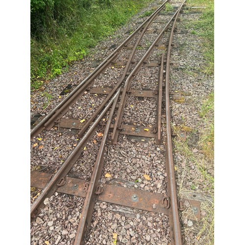 191 - Railway track point. Left hand.
