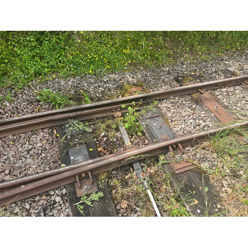 191 - Railway track point. Left hand.