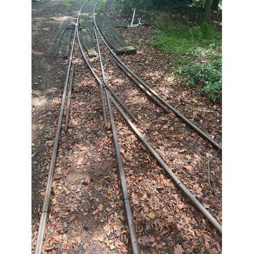 197 - Railway track point. Left hand