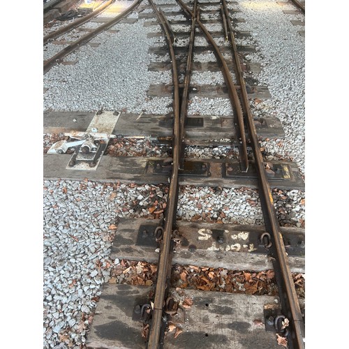 199 - Railway track point. Left hand