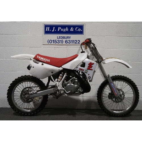 1027 - Yamaha WR250Z motocross bike. 1992.
Runs and rides. Matching engine and chassis numbers.