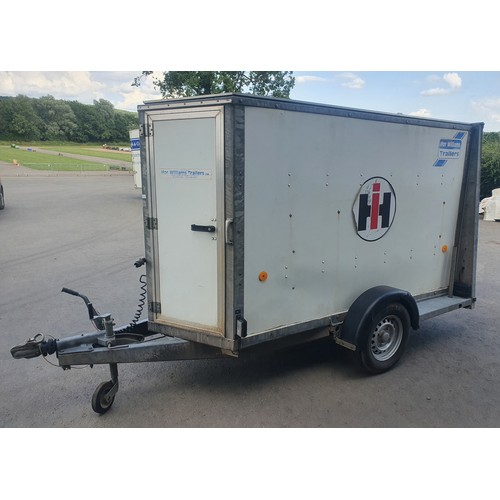 1029 - Ifor Williams BV84G box trailer used to carry 2 motorbikes. New wheels, tyres and brakes.