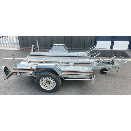 1030 - Motorcycle trailer for 3 motorbikes