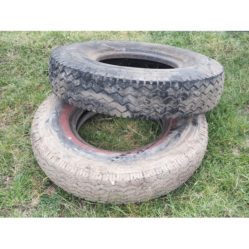 110 - Tyres 9.00-20 and 1 other