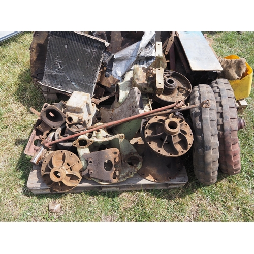 112 - Fordson N land utility tractor, project, 1938. Been dry stored