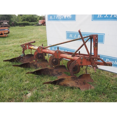 156 - Bamford Kvernland Hydrein 4 furrow plough