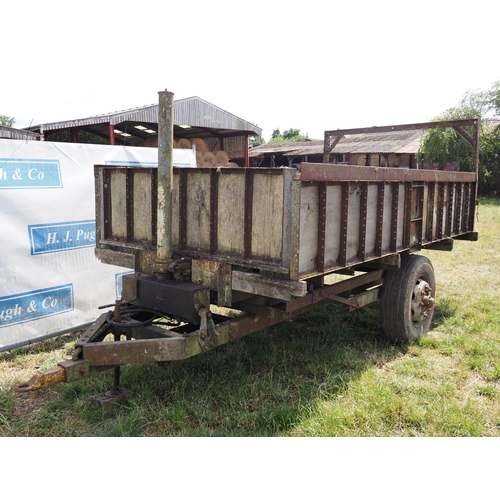 164 - Hydraulic tipping trailer