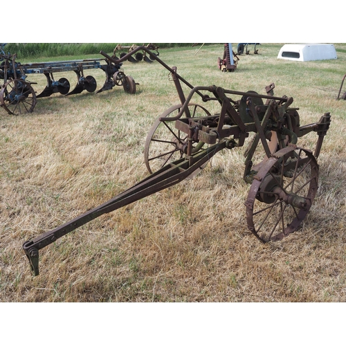 228 - Single furrow trailed plough