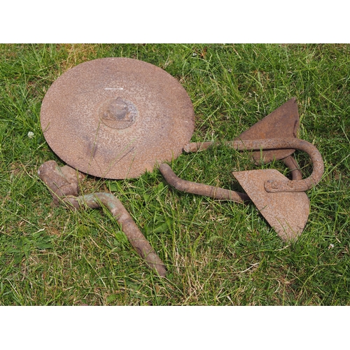 88 - Plough disc and skimmer