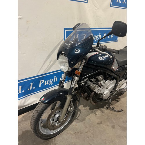 1036 - Yamaha XJ600N  motorcycle. 1996. 598cc.
Runs and rides but requires recommissioning as front brakes ... 
