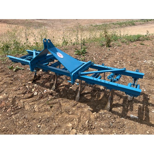 158 - Ransomes spring tine cultivator 8ft