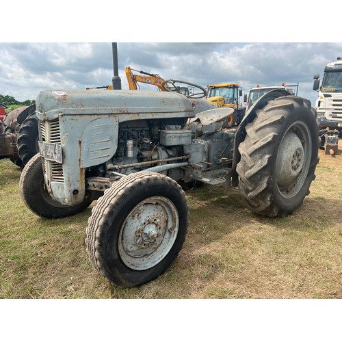 169 - Massey Harris Ferguson T20 tractor, petrol tvo. One owner, runs. Reg. WYC 415. V5