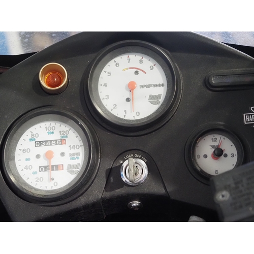 1048 - Buell V-twin motorcycle. 1998. 1200cc.
US import with Nova document and state of Florida state of ti... 