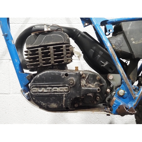 1054 - Bultaco Sherpa 198A project, 250cc.
Frame No. RF-19803227-A
Engine No. RM-19803809-A