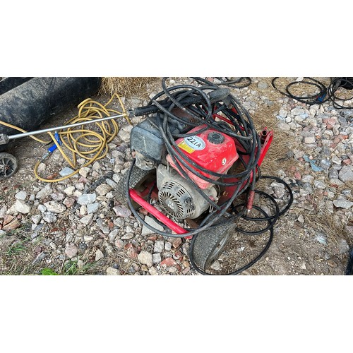 221A - Petrol pressure washer