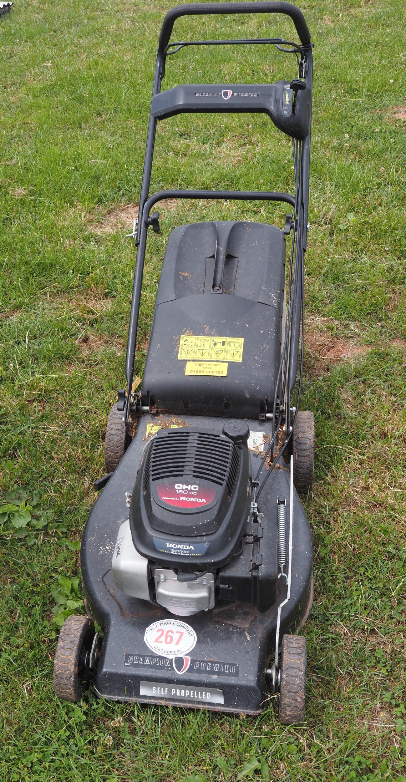 Champion premier lawn mower hot sale