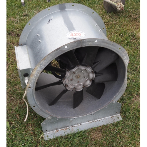 420 - Fan unit