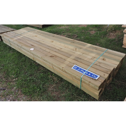 964 - Timber posts 3.6m x 100 x 100 - 33