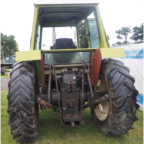 1599 - Hurlimann H5110 4WD tractor. Showing 5352 hours. Key, plates and extras in office