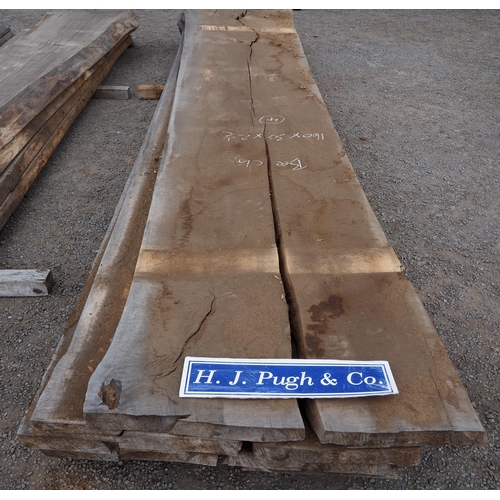 160 - Beech slab 160x30x2½ - 4 split