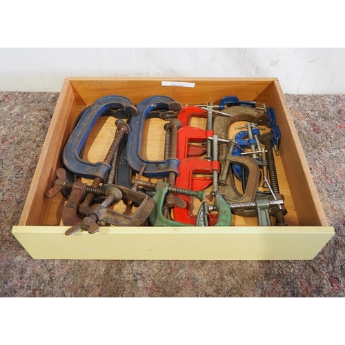 388 - Box of G clamps