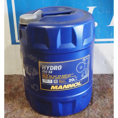 420 - Hydraulic oil. 20 Litres