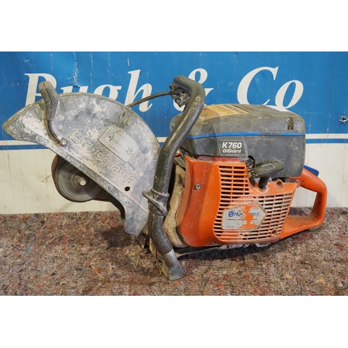 543 - Husqvarna K760 petrol cut off saw