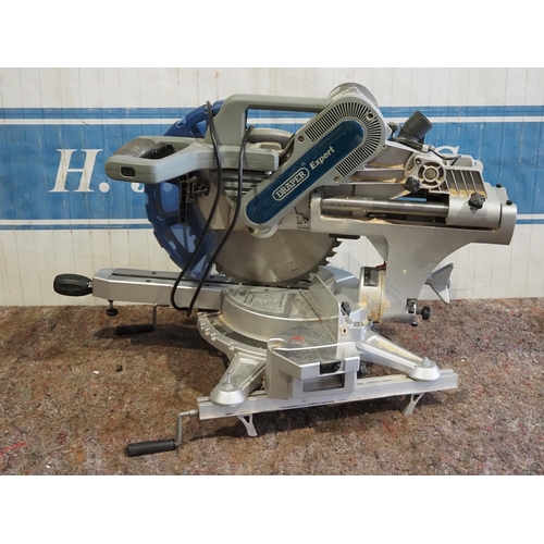 564 - Draper Expert double bevel compound mitre saw