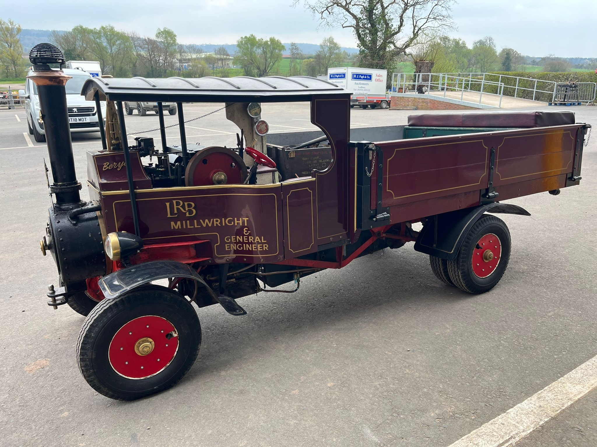 Foden C type steam wagon 
