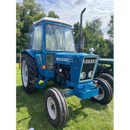 373 - Ford 4600 tractor, 1979. Starts and runs well. Lift arm hydraulics need attention but do work. Reg. ... 