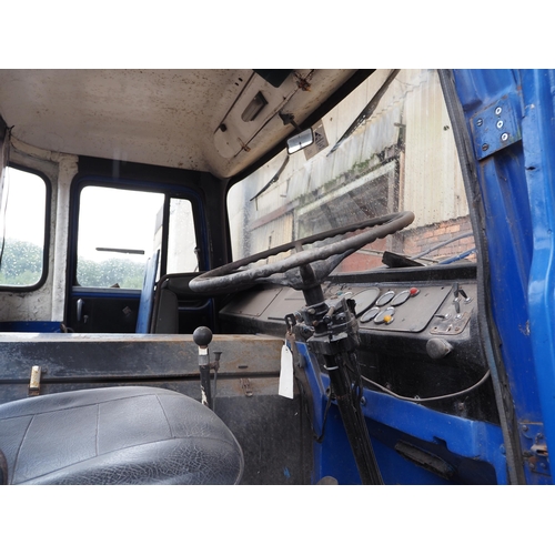 308 - ERF flat bed lorry fitted with Gardener 120 engine. Showing 700,164 miles