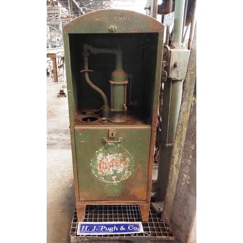 201 - Castrol oil pump cabinet