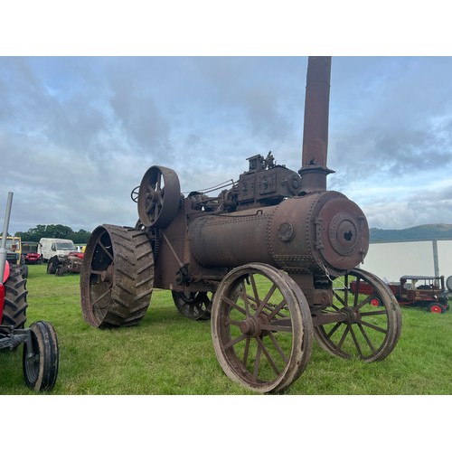 Clayton & Shuttleworth direct ploughing engine. 1908. Engine no. 40582. Believed to be one of only eight surviving. Excellent project