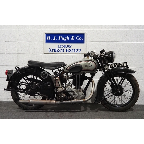 862 - Norton Model 18 motorcycle, 1931, 490cc
Engine No- Unknown
Frame No- Unknown
From a deceased estate,... 