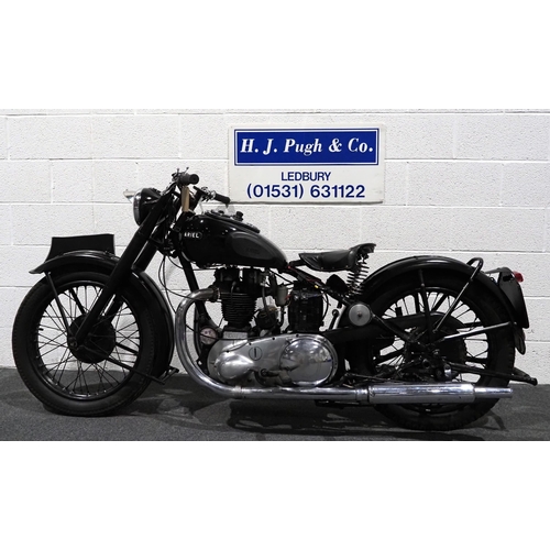 867 - Ariel NG motorcycle, 1949, 349cc.
Frame no. RF42341
Engine no. DJ22824
Runs and rides, MOT until 13/... 