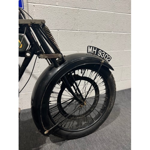 834 - Royal Enfield V Twin motorcycle. 1925. 680cc
Frame no. 13339
Engine no. M61311
Been in the same owne... 