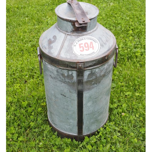 594 - Vintage milk churn