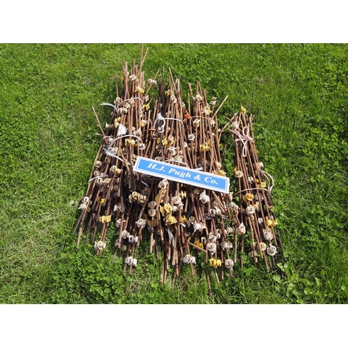 68 - Quantity of electric fencing stakes