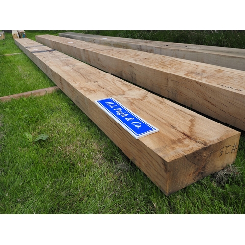 1009 - Oak beam 6.8m x 350x140